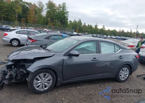 2020 Nissan Sentra S Xtronic Cvt из США, поврежденный, VIN 3N1AB8BV0LY271921